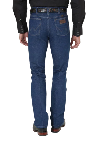 Men's Wrangler Boot Cut Navy Slim Jean — 935NAV
