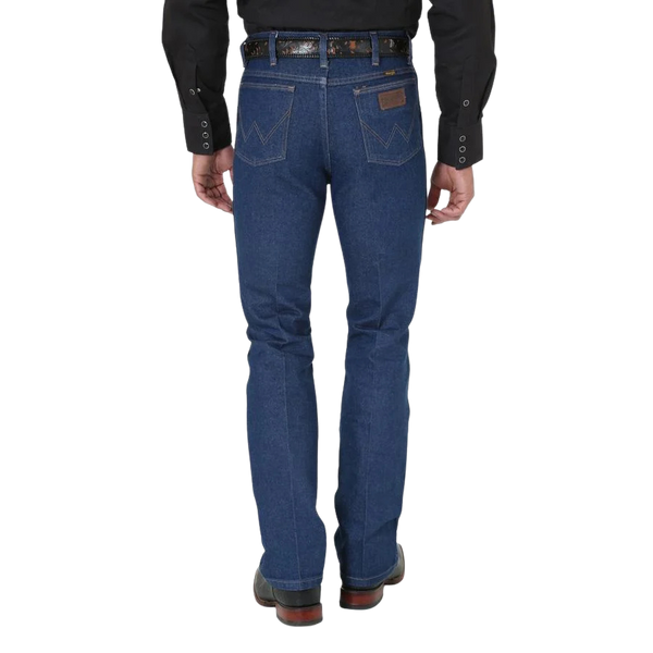 Men's Wrangler Boot Cut Navy Slim Jean — 935NAV