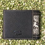 Men's Bifold Snake Print Wallet