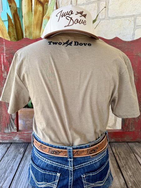Men's Two Dove Take Us With You Short Sleeve Tee