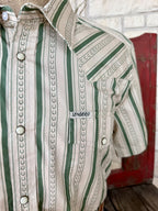 Men's Sendero Horseshoe Stripe Short Sleeve Shirt