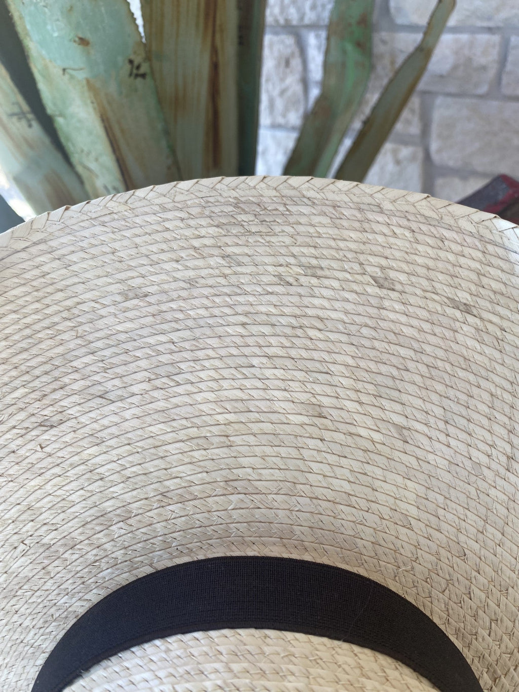 Alamo Palm Leaf Western Straw Hat