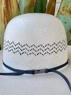 American Hat Co. Open Crown 4.25 Airway Straw Hat
