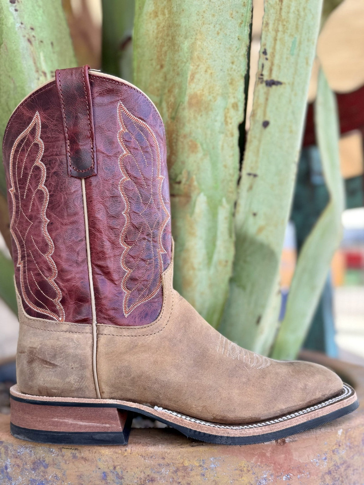 Brown Brown Anderson Bean Men's Western Boot - 332870 - Blair's Western Wear Marble Falls, TX