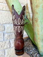 Women's Circle G Cognac Embroidered Western Boots
