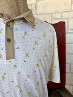 Men's Texas Rose Short Sleeve Pullover Shirt