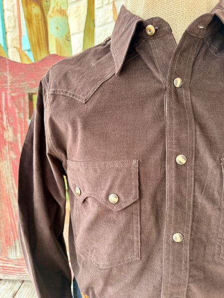 Men's Panhandle Slim Corduroy Snap Shirt