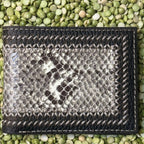 Men's Bifold Snake Print Wallet