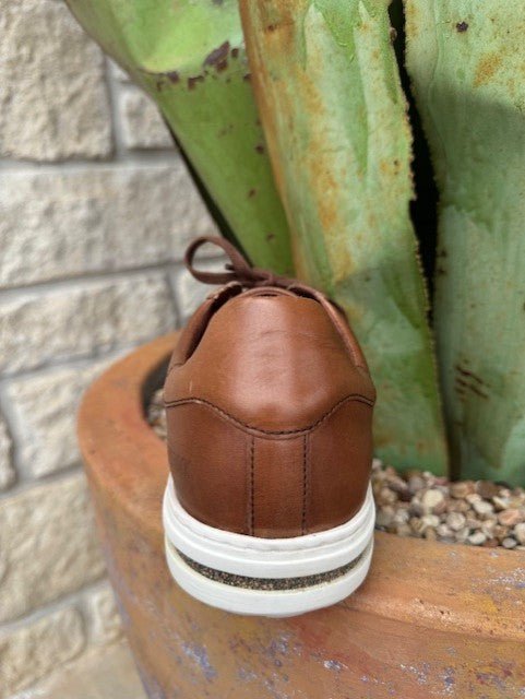 Birkenstock Men's Bend Low Brown Leather Sneaker