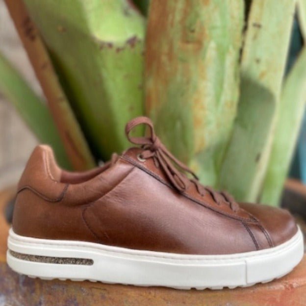 Birkenstock Men's Bend Low Brown Leather Sneaker