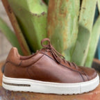Birkenstock Men's Bend Low Brown Leather Sneaker
