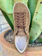 Birkenstock Men's Bend Low Dark Tea Suede Sneaker