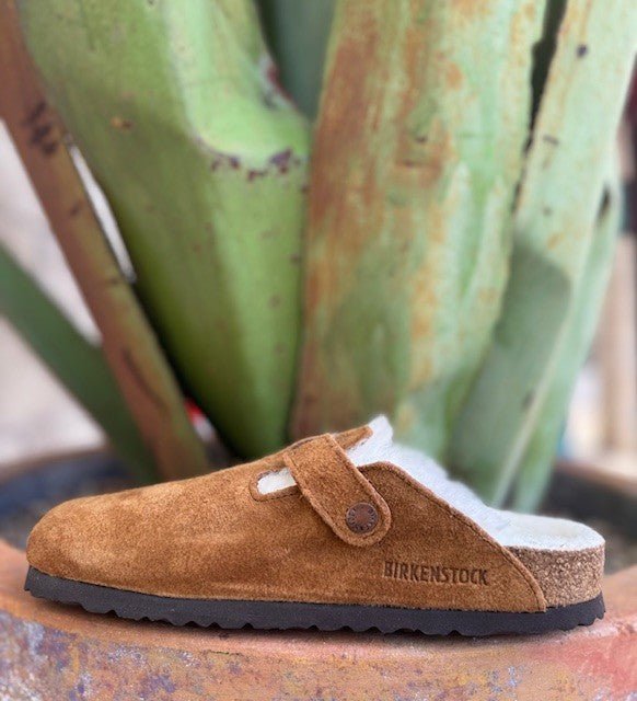 Birkenstock Women's Boston Mink Shearling Clog