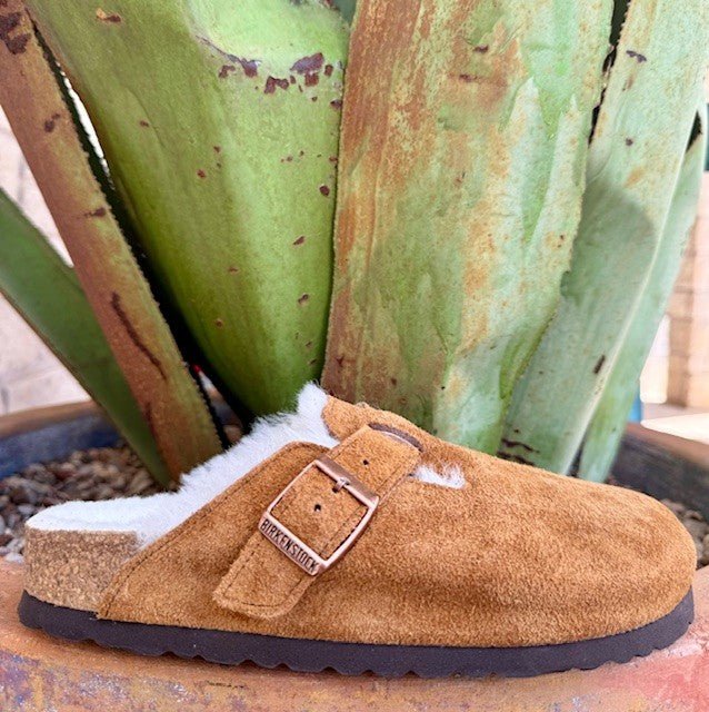 Birkenstock Women's Boston Mink Shearling Clog