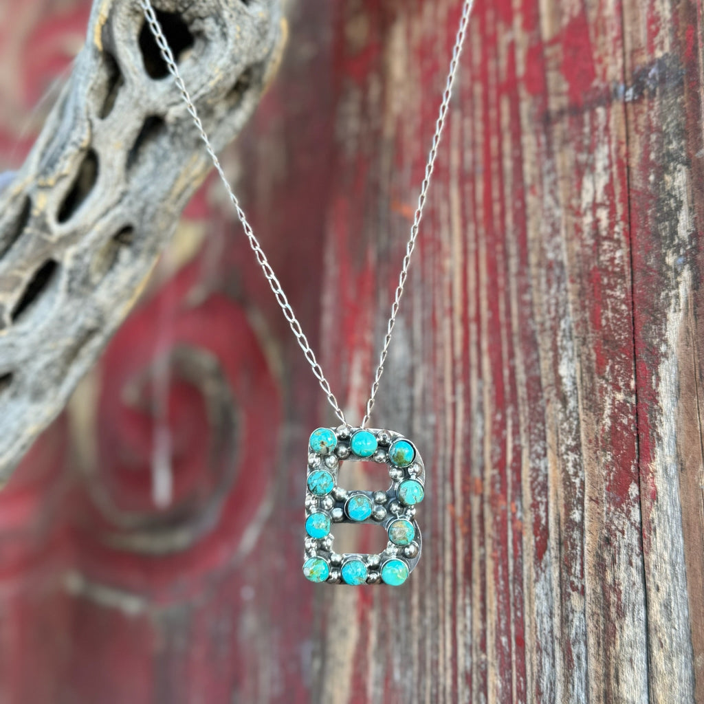 Bubble Letter Necklace - T320