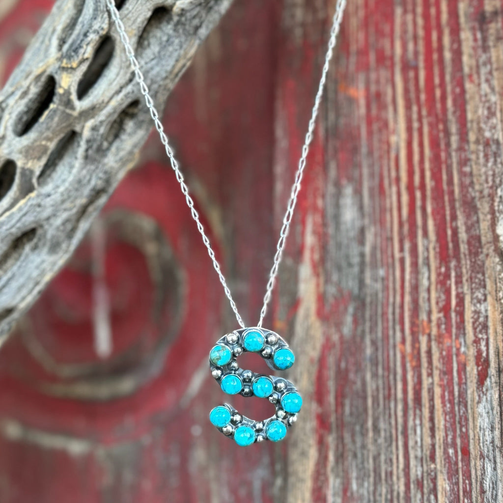 Bubble Letter Necklace - T320