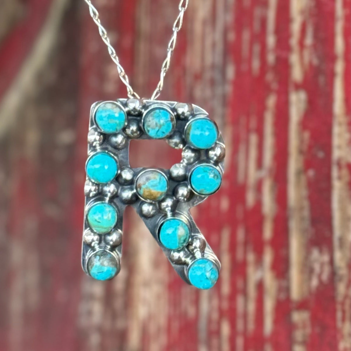 Bubble Letter Necklace - T320