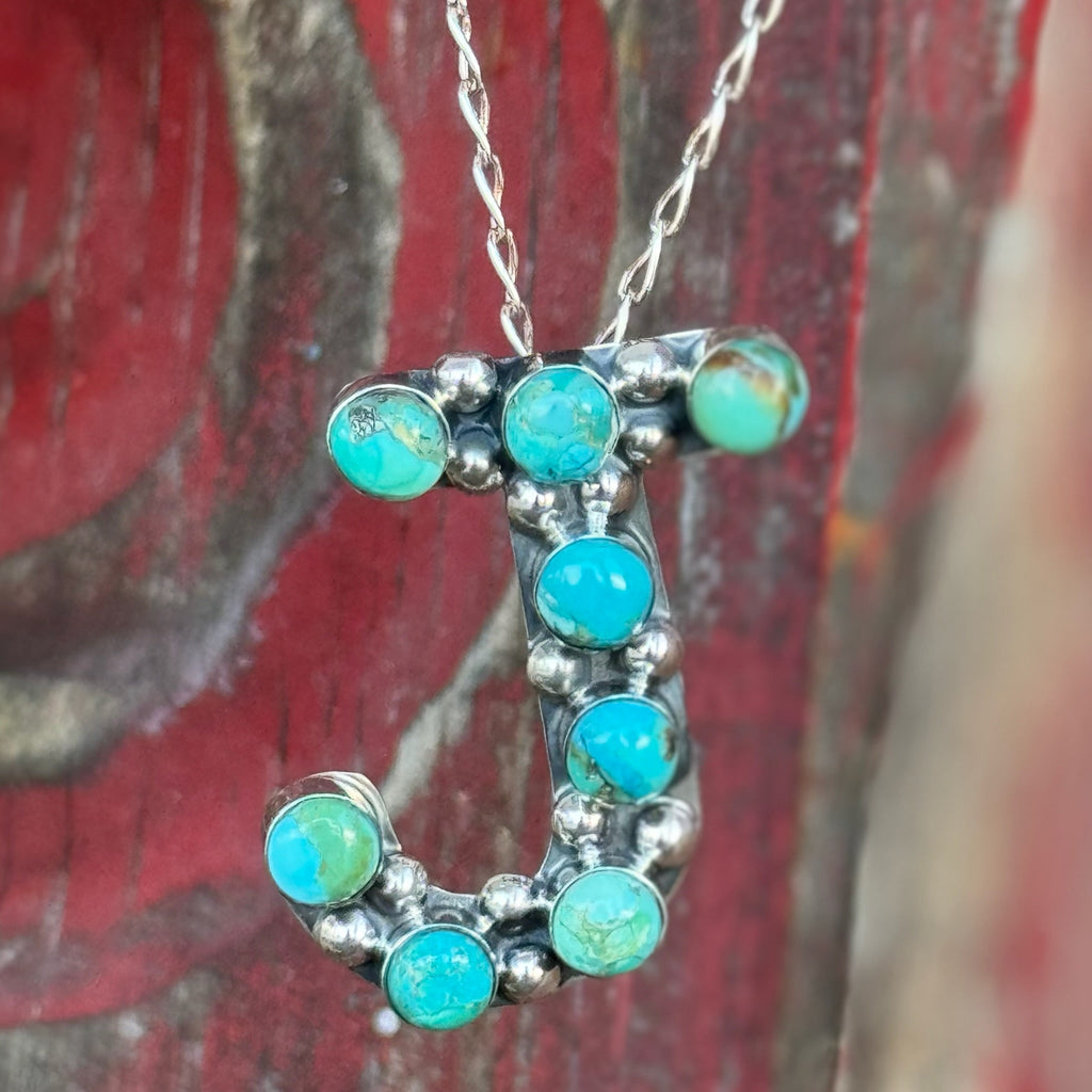 Bubble Letter Necklace - T320