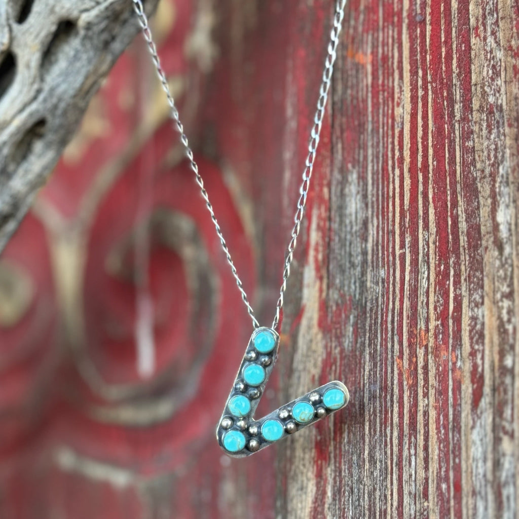 Bubble Letter Necklace - T320