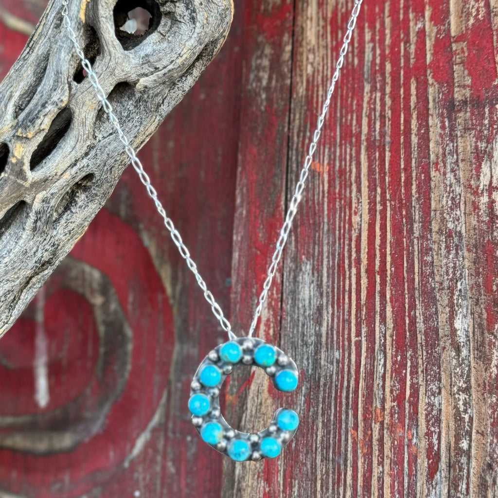 Bubble Letter Necklace - T320