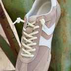 Women's Steve Madden Verd Tan Cream Retro Sneaker