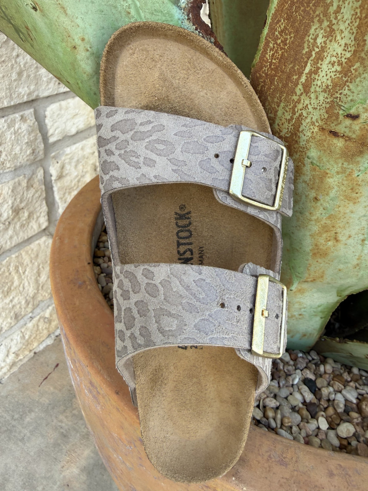 Women's Birkenstock Arizona Leopard Print Sandal