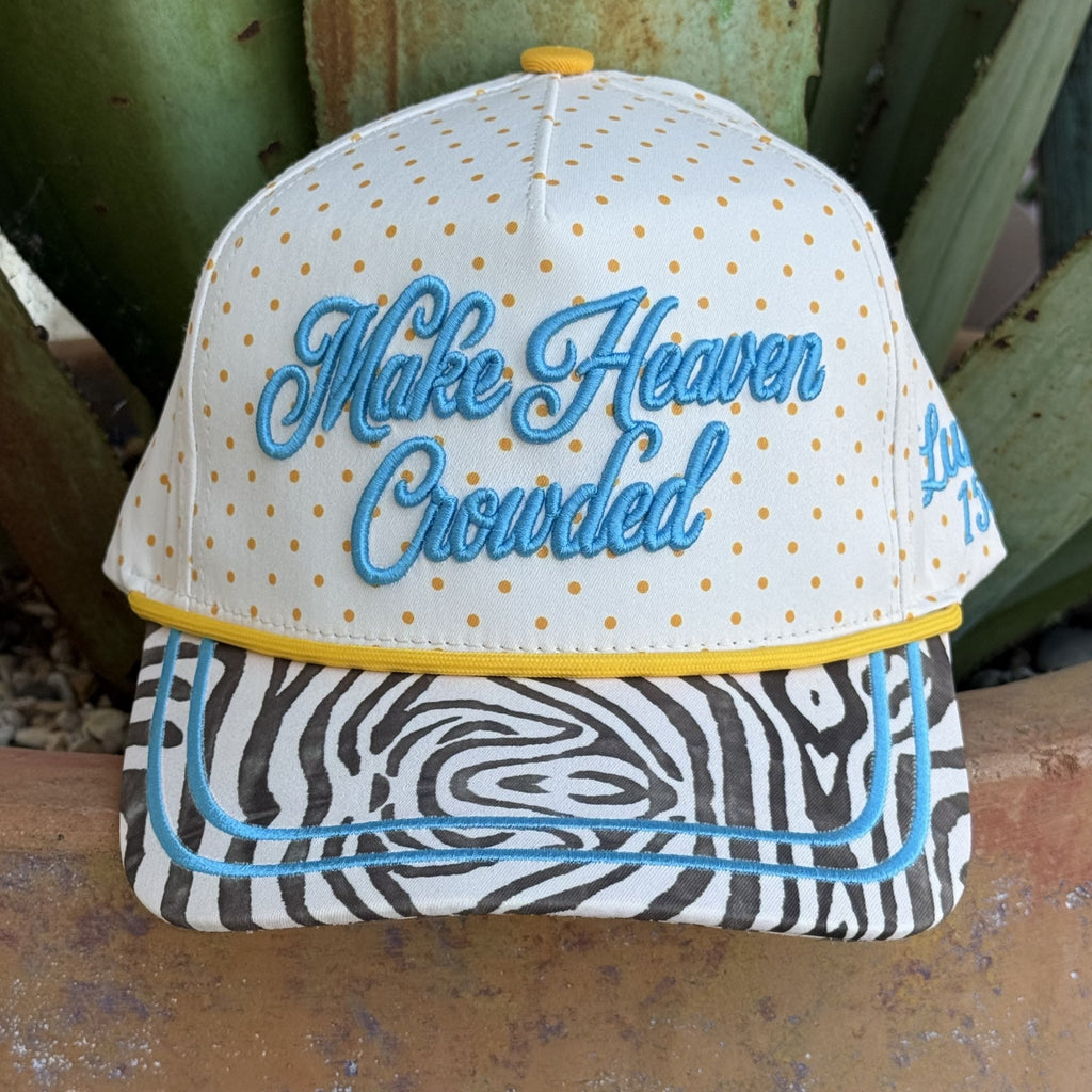 Women's Make Heaven Crowded Embroidered Cap