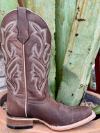 Women's Corral Western Leather Boots in brown, featuring detailed embroidery and premium craftsmanship - L6256. Available at Blair's Western Wear, Marble Falls, TX.