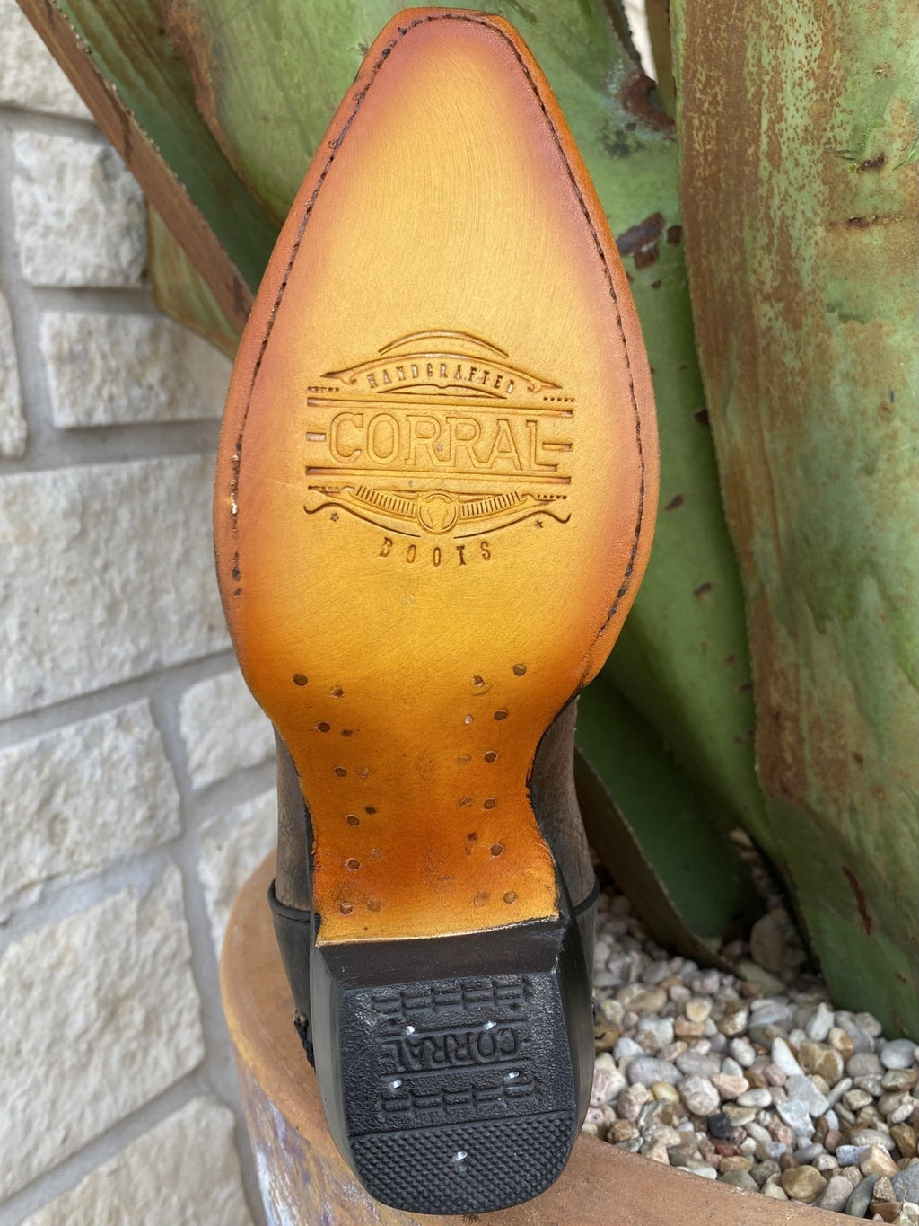 Corral Black/Brown Embroidery with Studs Women's Boot - Z5247 - BLAIR'S Western Wear located in Marble Falls Tx