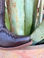 Women's Corral Dark Chocolate Tall Zip Western Boots