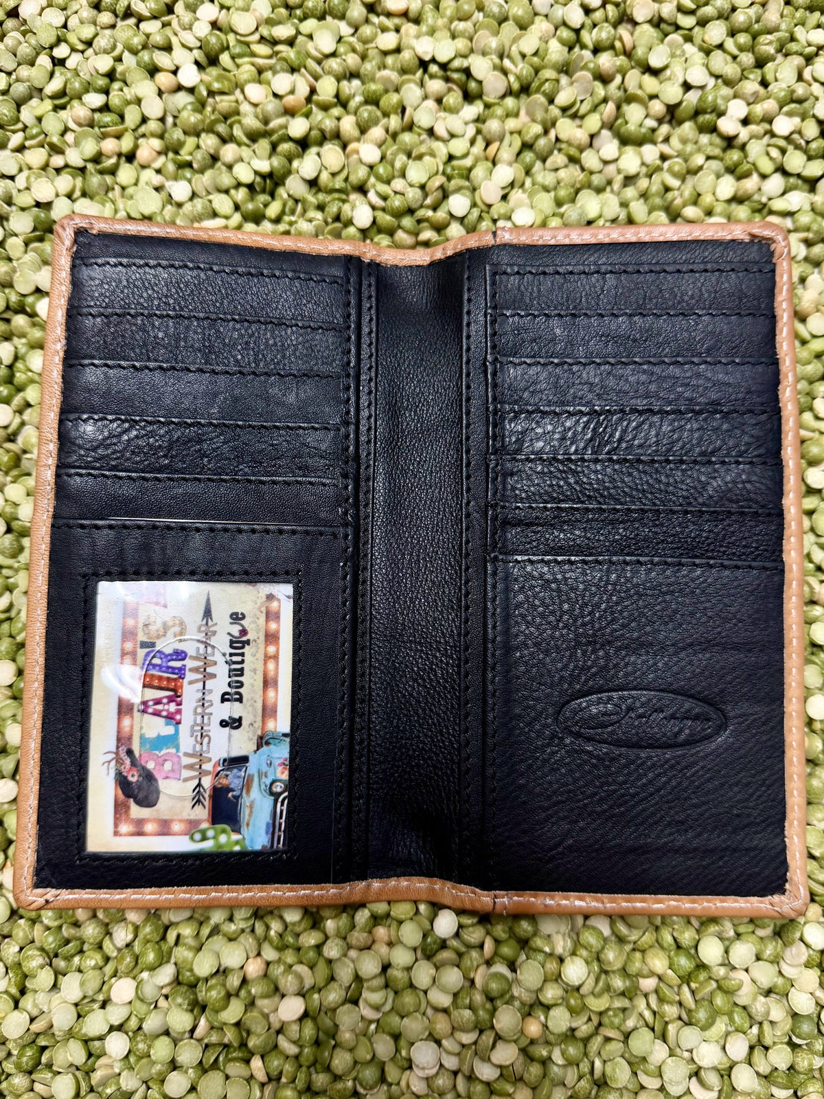 Men's Prayin' Cowboy Checkbook Wallet