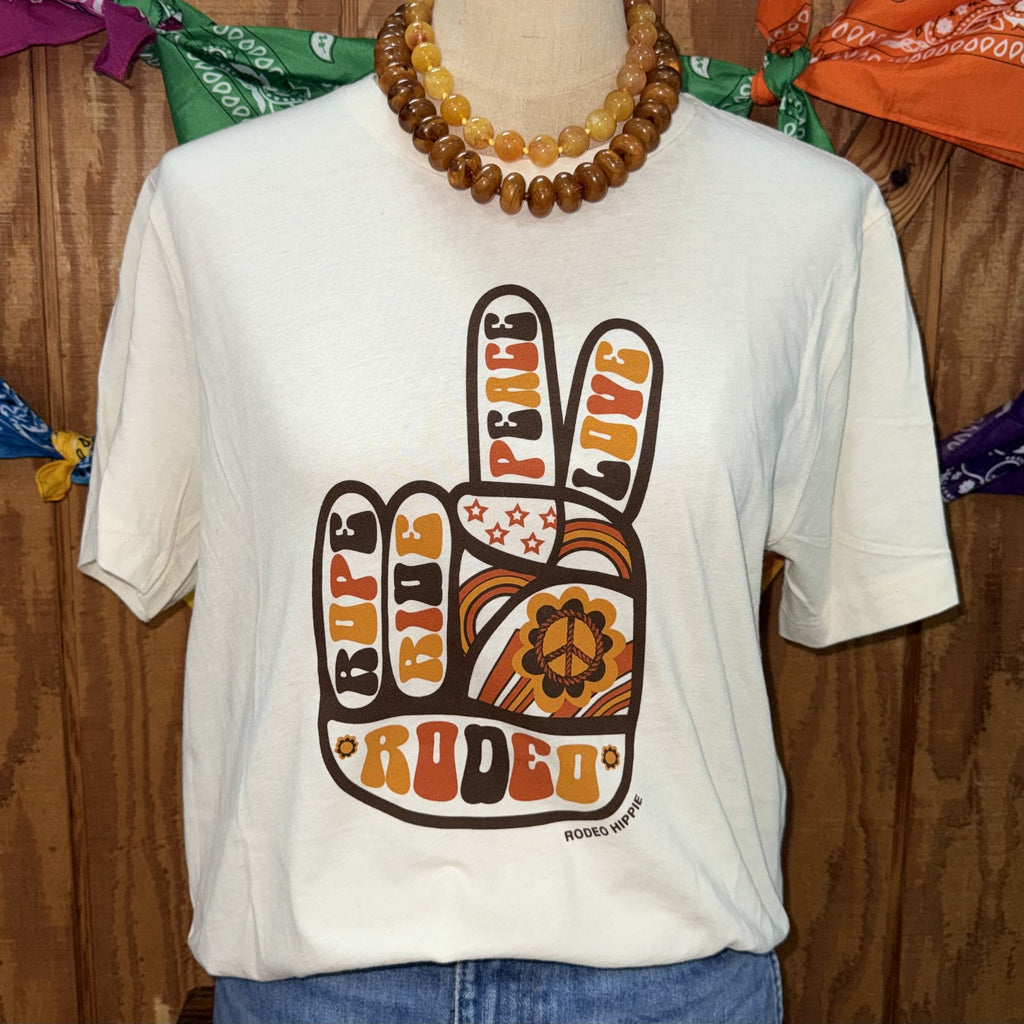 Women's Peace Cowboy Graphic Tee