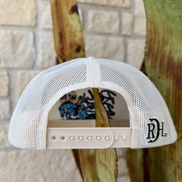 Men's Red Dirt Blue Stallion Trucker Cap