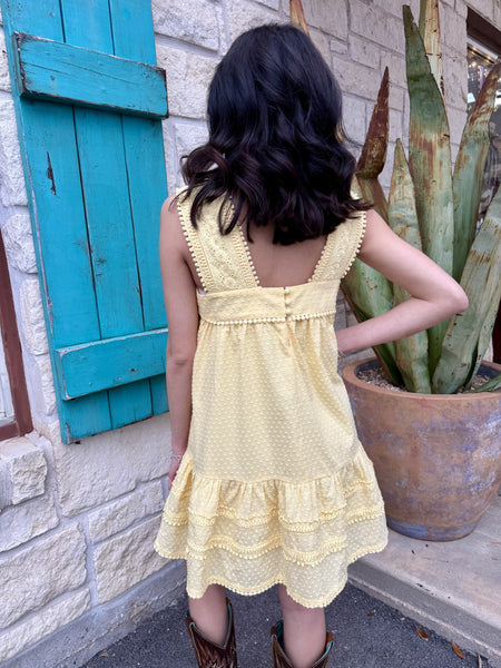 Ladies Dobby Dot Dress - A4209