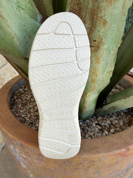 Men's Ariat Brown Elephant Hilo Tie Shoe