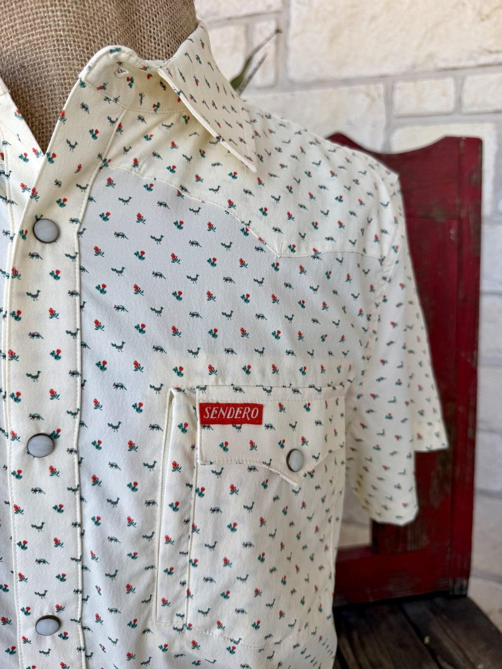 Men's Sendero Short Sleeve Snap Shirt