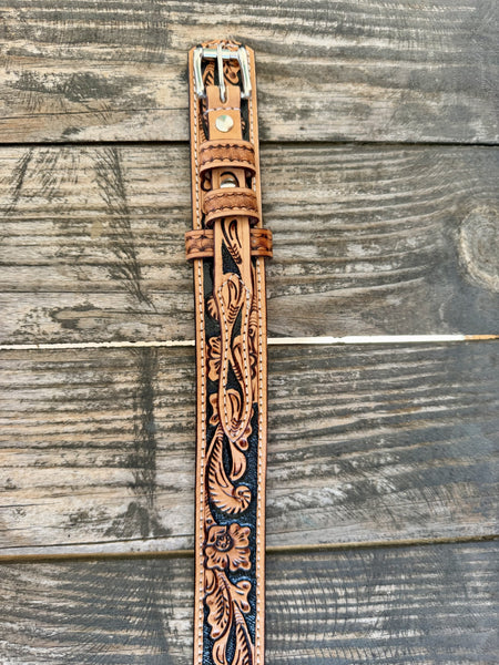 Men's Ranger Tooled Western Belt