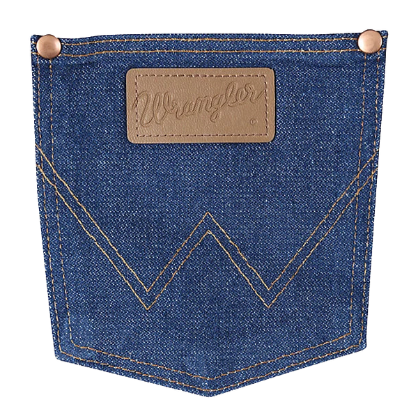 Men's Wrangler Cowboy Cut Rigid Slim Fit Blue Jean - 936DEN