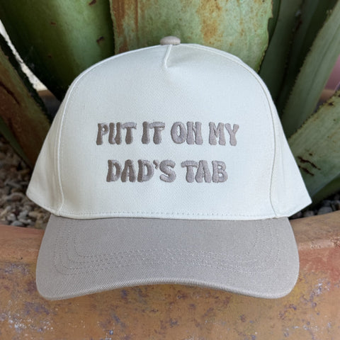 Women's Put It On Dad's Tab Cap