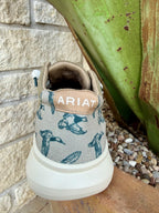 Men's Ariat Hilo Tan Duck Print Slip-On Shoes