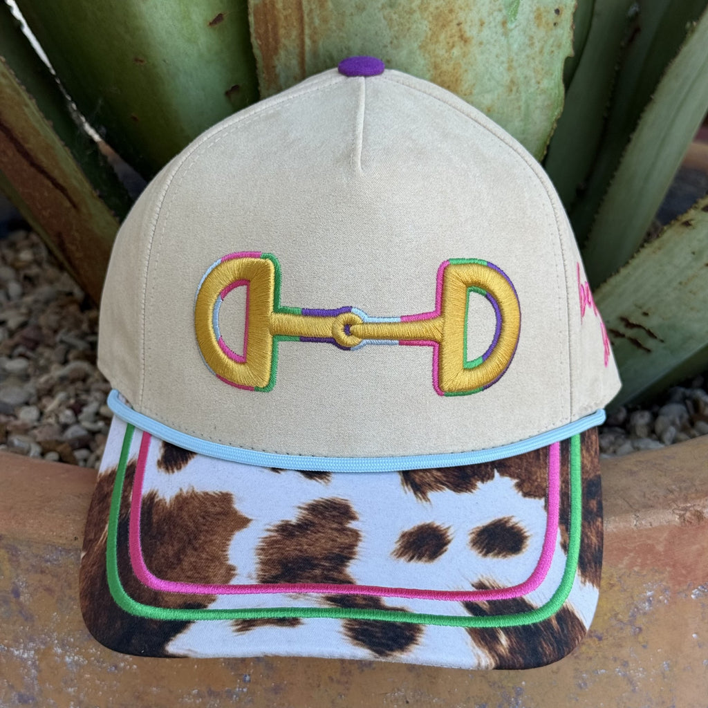 Women's Best Show Horse Bit Embroidered Cap