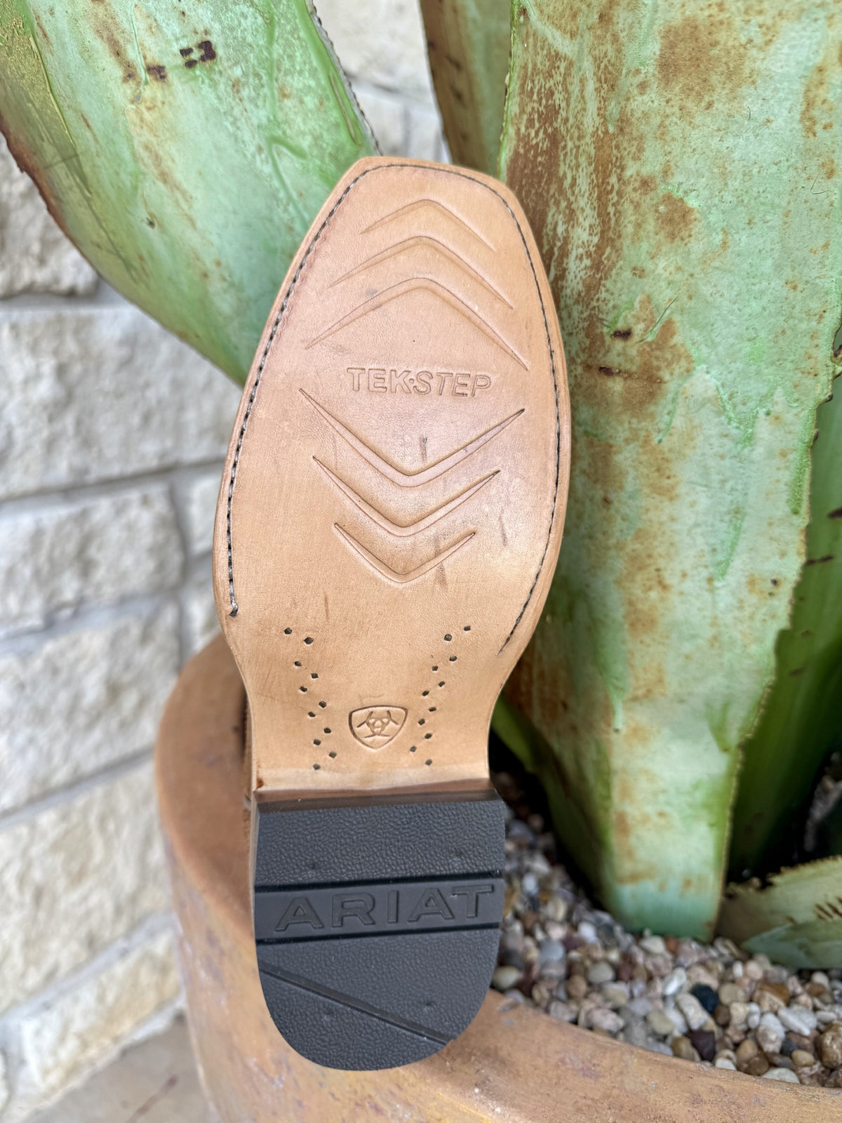 Women's Ariat Futurity Brown and Teal Western Boots