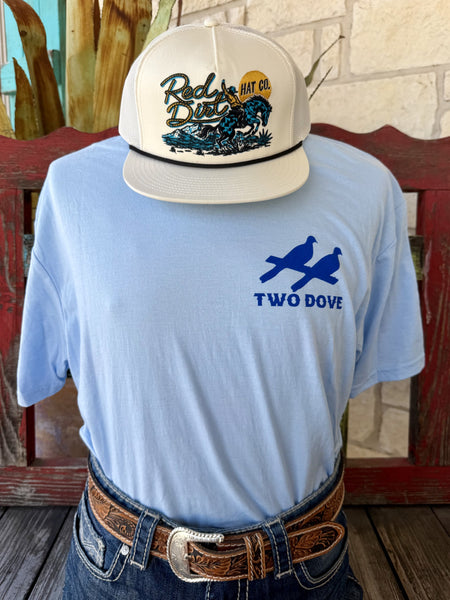 Men's Two Dove Take Us With You Short Sleeve Tee