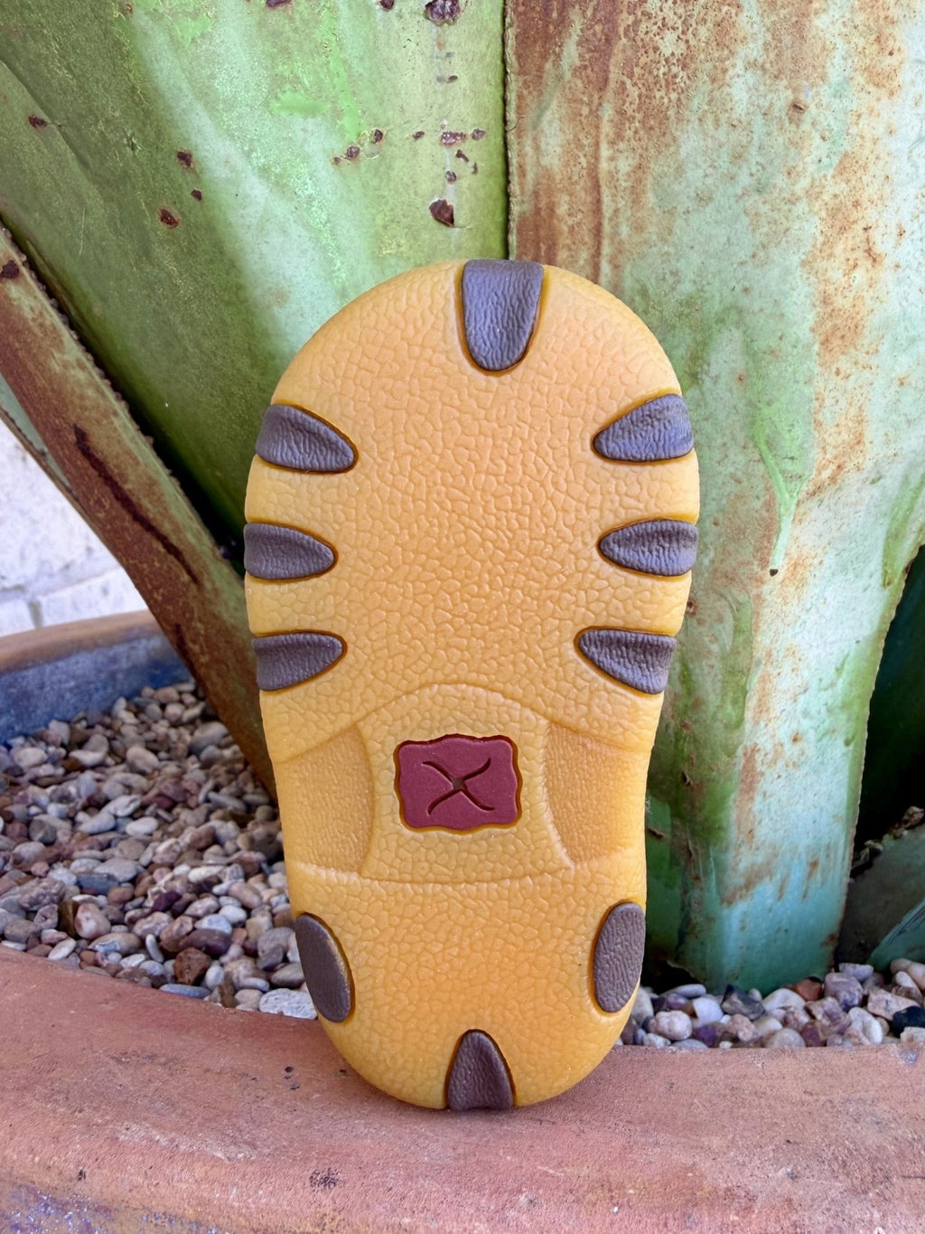 Infant Brown Stitched Western Boots