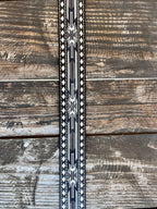 Kid's Aztec Inlay Floral Buckle Belt