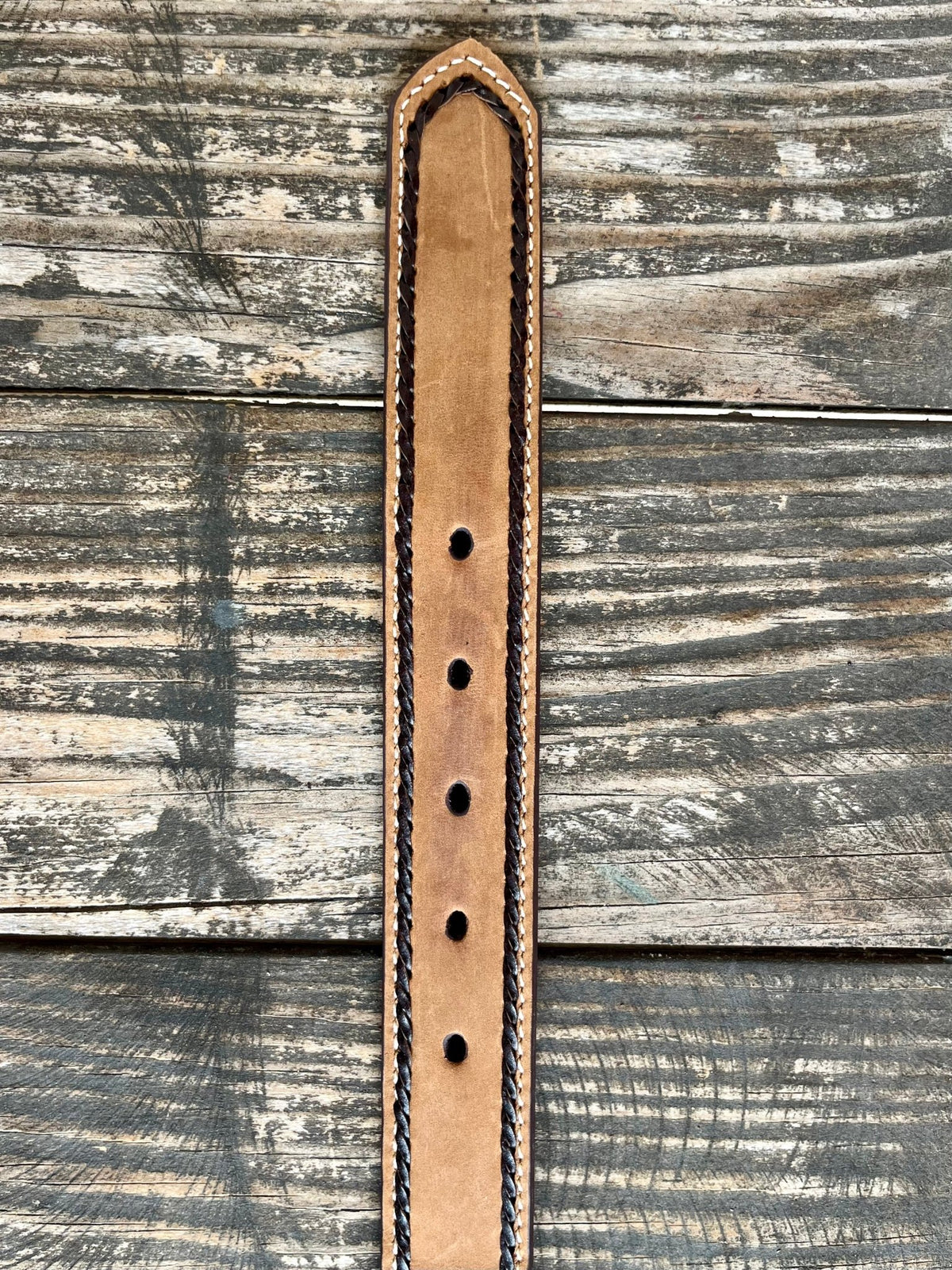 Kid's Aztec Inlay Longhorn Buckle Belt