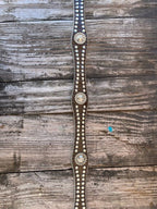 Kid's Bling Belt with Crocidile Leather - N4426002 - Blair's Western Wear Marble Falls, TX