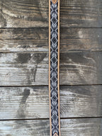 Ladies Floral Tooled Leather Belt
