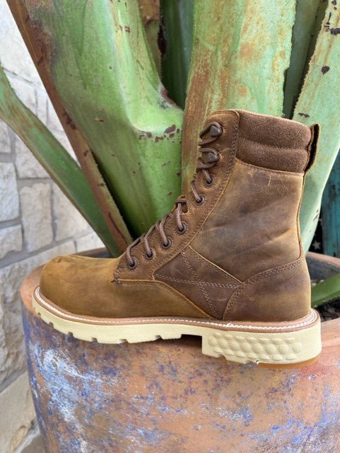 Men's Alloy Toe Waterproof 8" Lace-Up Work Boot
