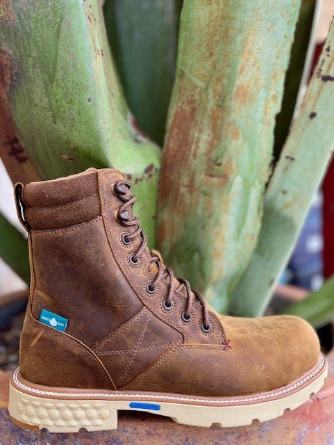 Men's Alloy Toe Waterproof 8" Lace-Up Work Boot